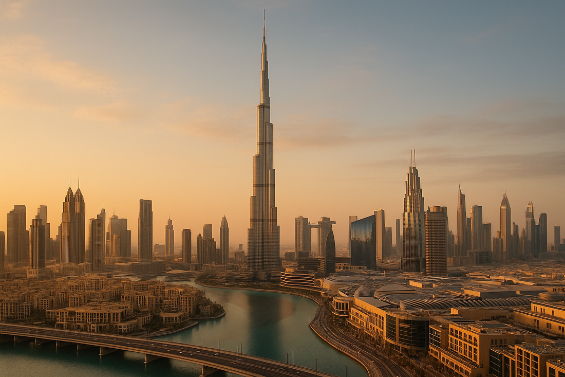 Dubai skyline travel guide hero image