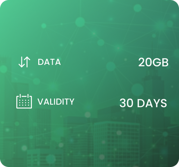 Thailand eSIM Plan 30 Days 20GB | FlexSim